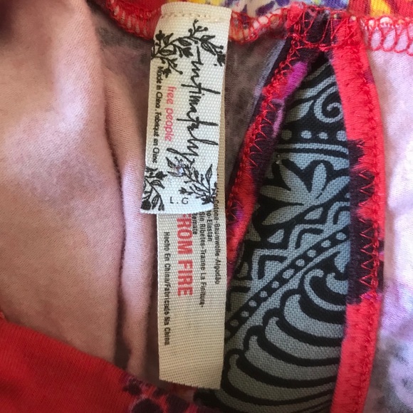 Free People Floral Bodysuits - Picture 7 of 8